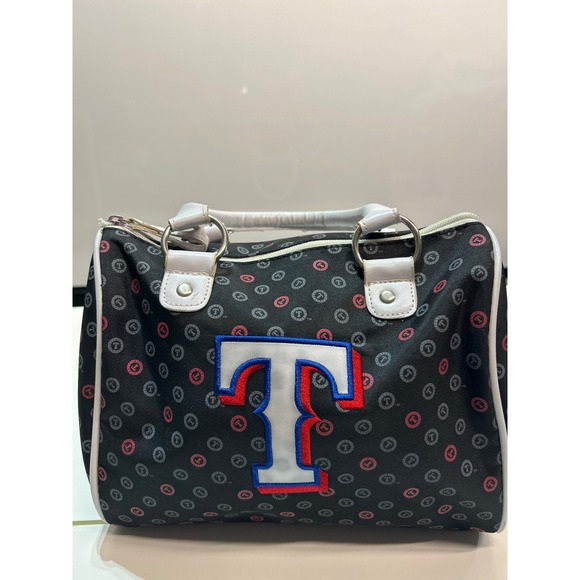 Mlb Genuine Merchandise Handbags - MLB Texas Rangers Satchel Handbag Purse,‎ Sportswear
